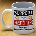 Support The Firefighters Coffee Mug